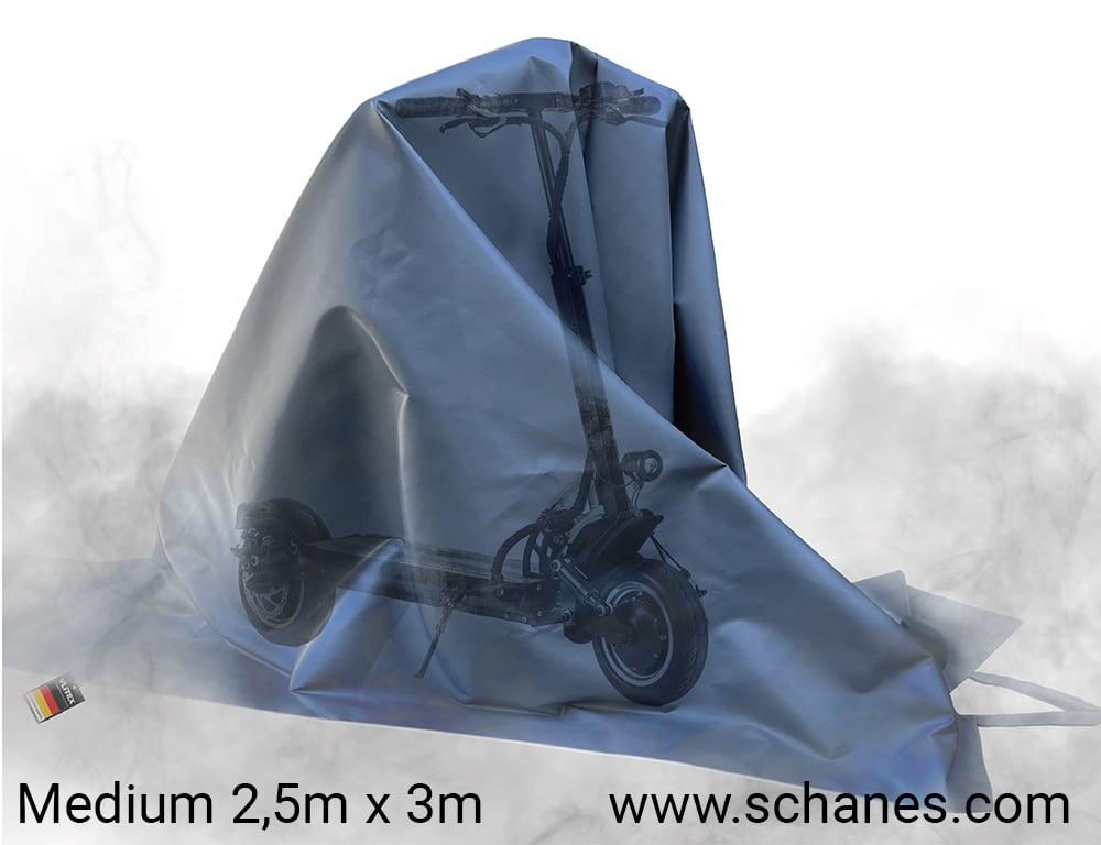 Vlitex Premium Brandbegrenzungsdecke Medium 2,5m x 3m mit Aufbewahrungstasche
