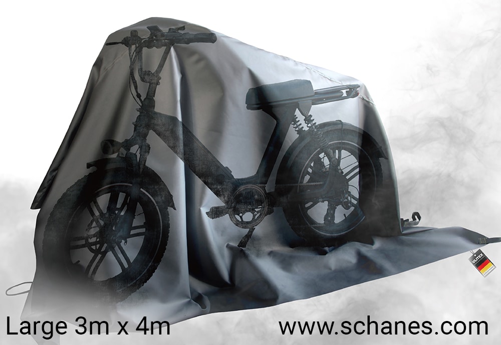 Vlitex Premium Brandbegrenzungsdecke Large 3m x 4m mit Aufbewahrungstasche