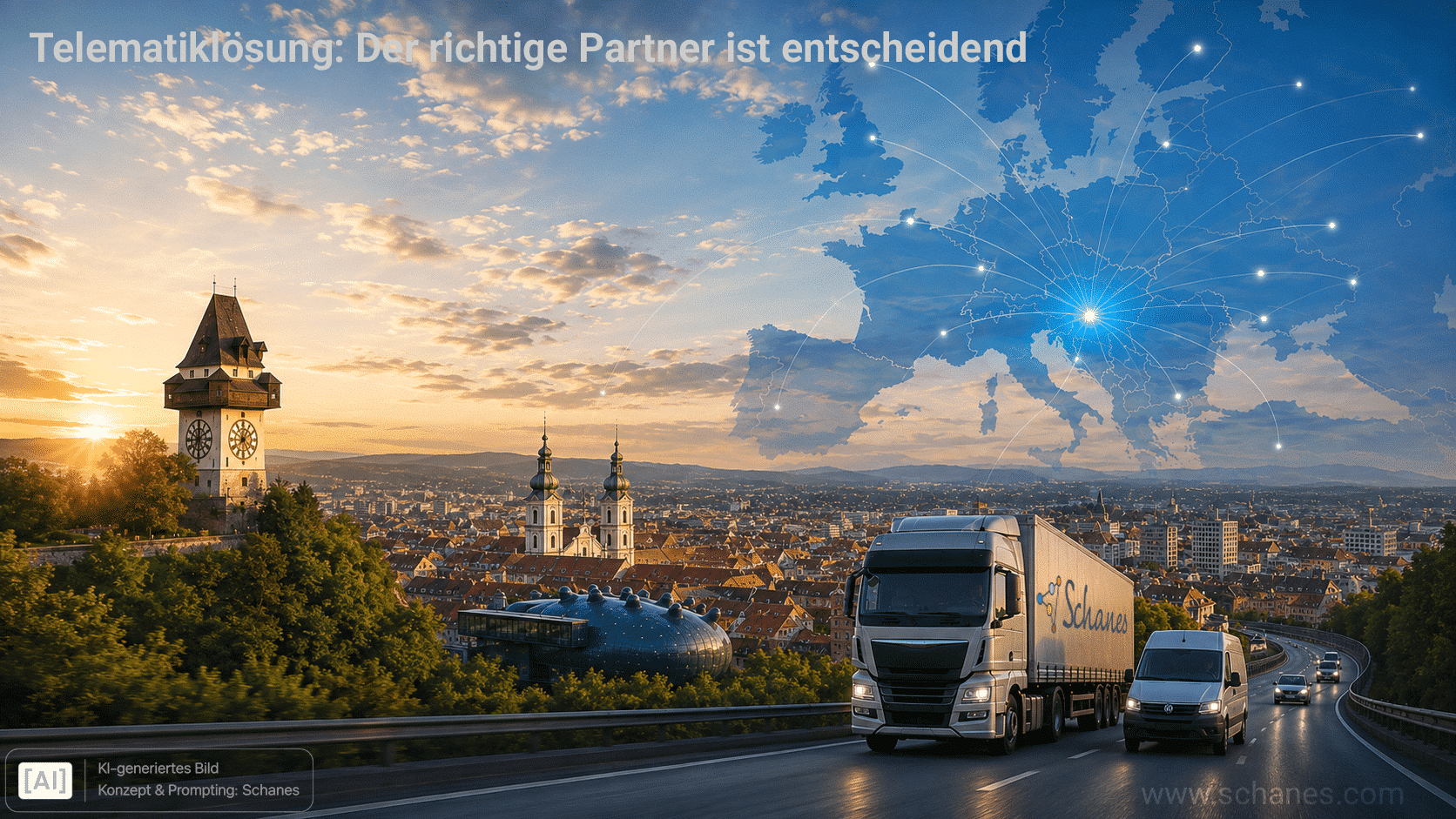 Telematikl&ouml;sung vom Profi: Warum Schanes der richtige Webfleet-Partner ist