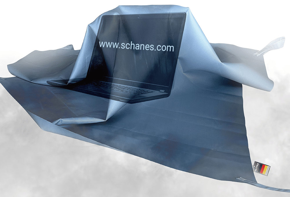 Vlitex Premium Brandbegrenzungsdecke Small 1,5 x 1,5m mit Aufbewahrungstasche
